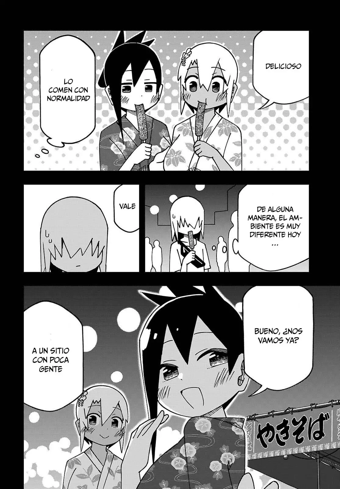Maibara-kun wa Tsuyotsuyo Gal Kara Hanarerarenai - Capítulo 25 - Página 7 - LectorTMOo