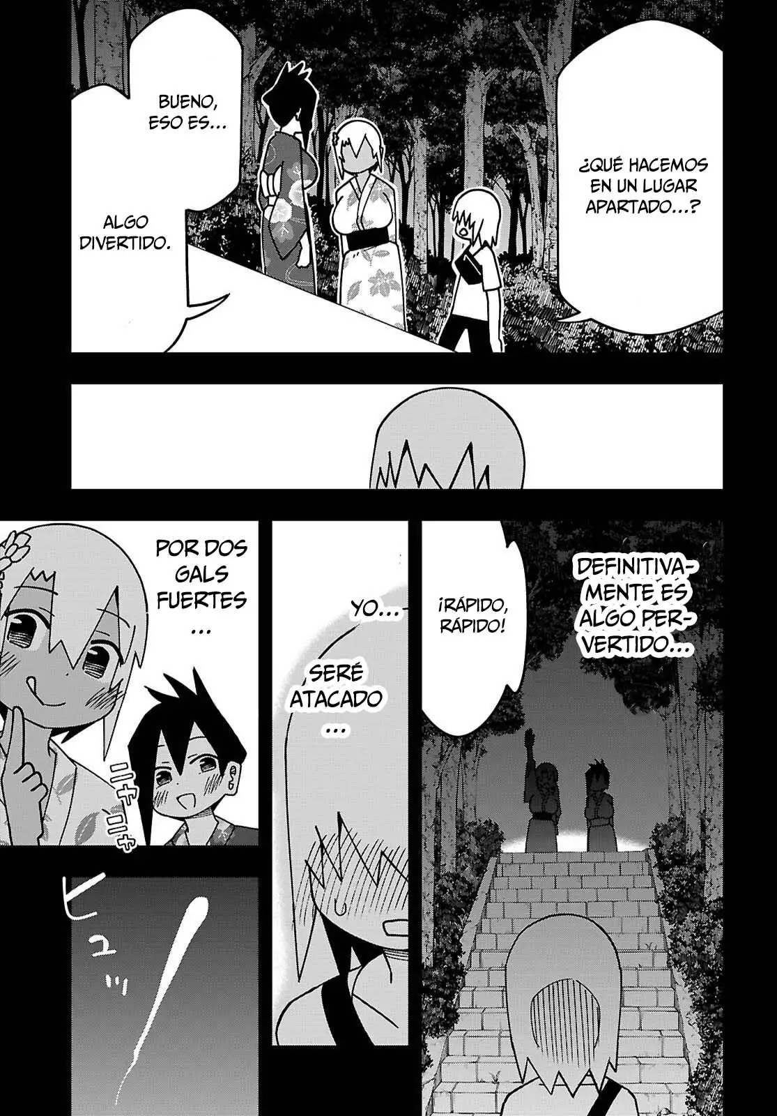 Maibara-kun wa Tsuyotsuyo Gal Kara Hanarerarenai - Capítulo 25 - Página 8 - LectorTMOo