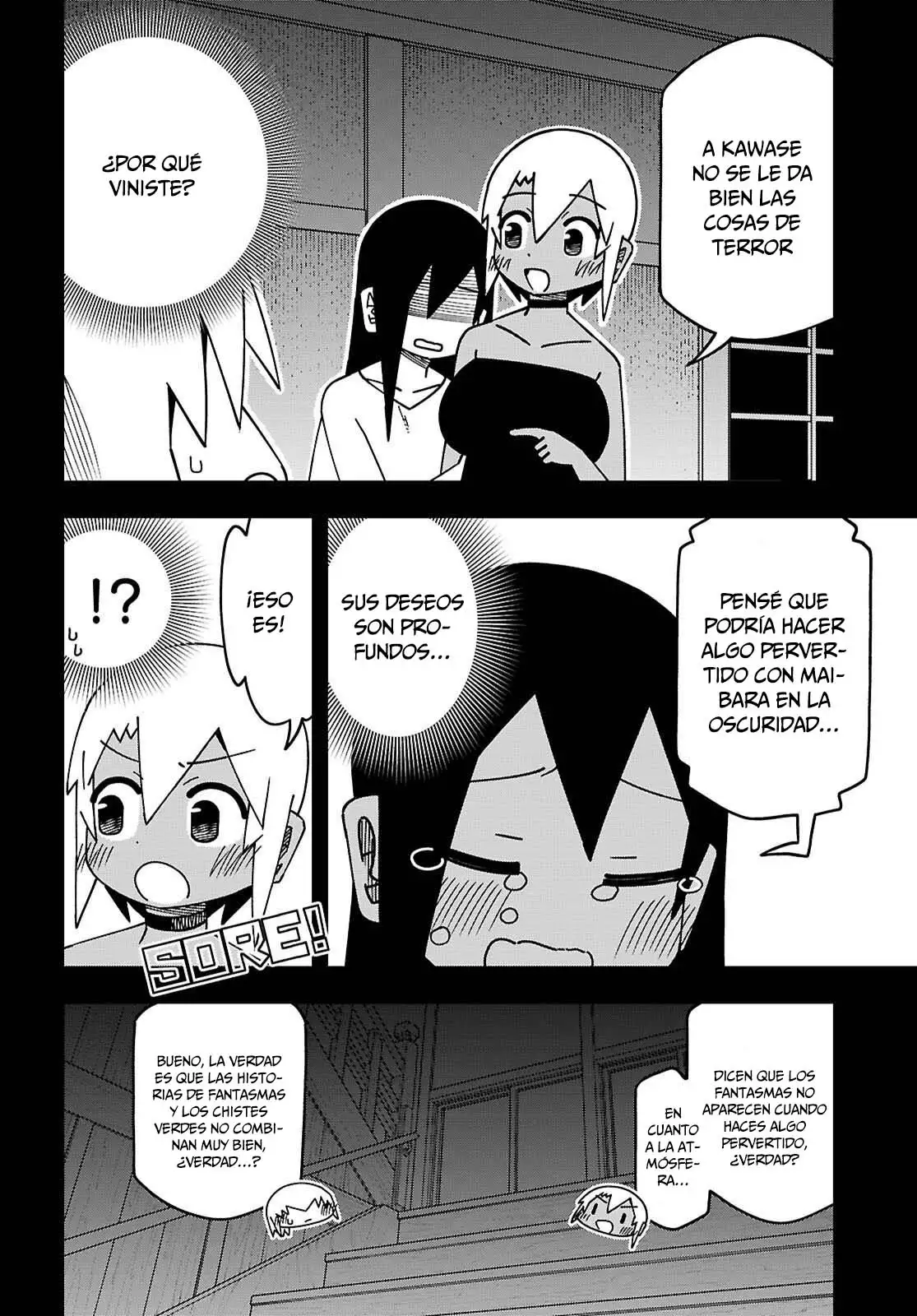 Maibara-kun wa Tsuyotsuyo Gal Kara Hanarerarenai - Capítulo 27 - Página 5 - LectorTMOo