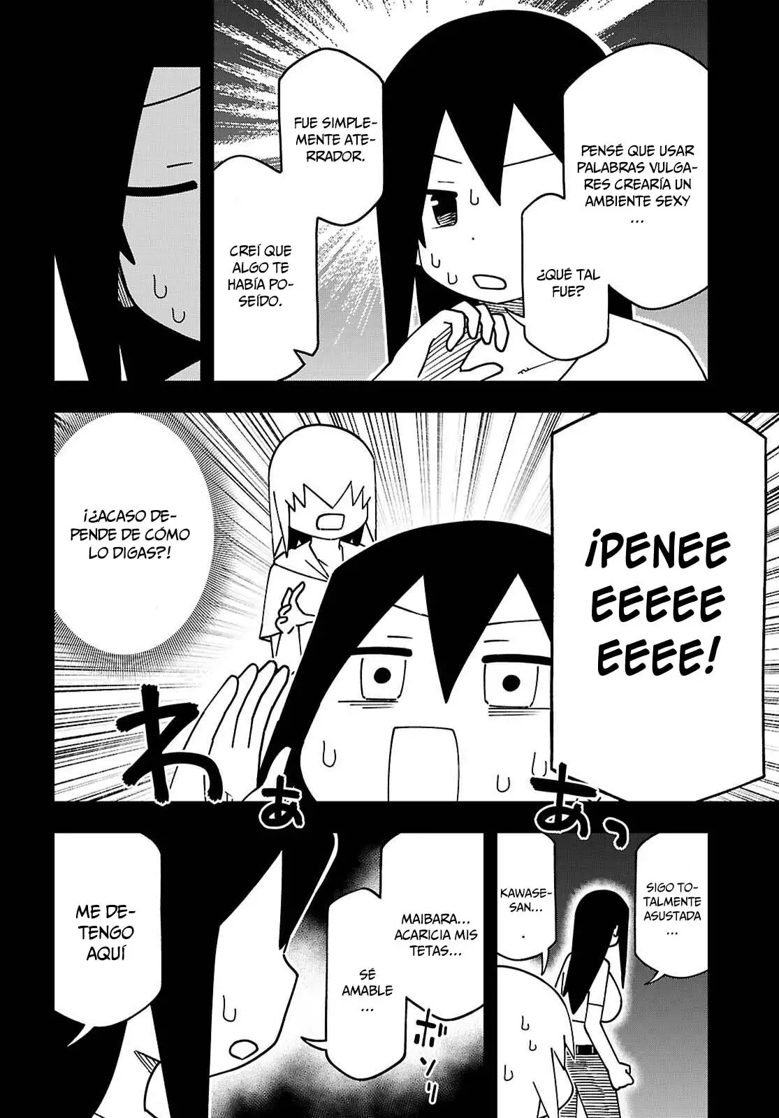 Maibara-kun wa Tsuyotsuyo Gal Kara Hanarerarenai - Capítulo 27 - Página 7 - LectorTMOo
