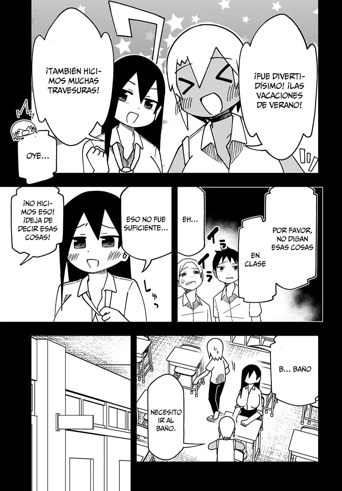 Maibara-kun wa Tsuyotsuyo Gal Kara Hanarerarenai - Capítulo 28 - Página 4 - LectorTMOo