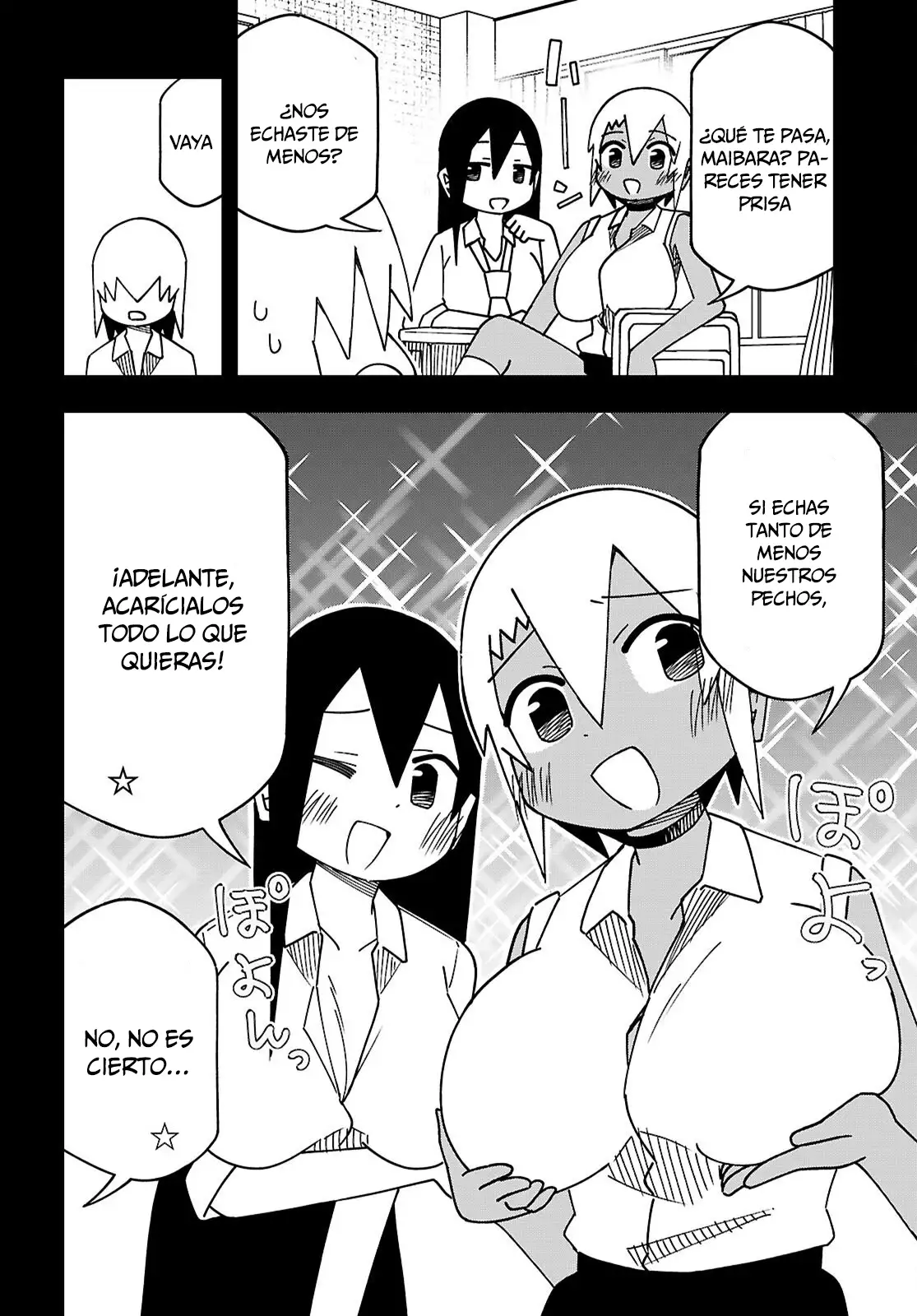 Maibara-kun wa Tsuyotsuyo Gal Kara Hanarerarenai - Capítulo 28 - Página 7 - LectorTMOo