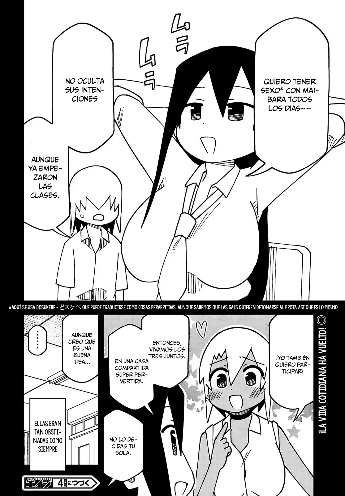 Maibara-kun wa Tsuyotsuyo Gal Kara Hanarerarenai - Capítulo 28 - Página 9 - LectorTMOo