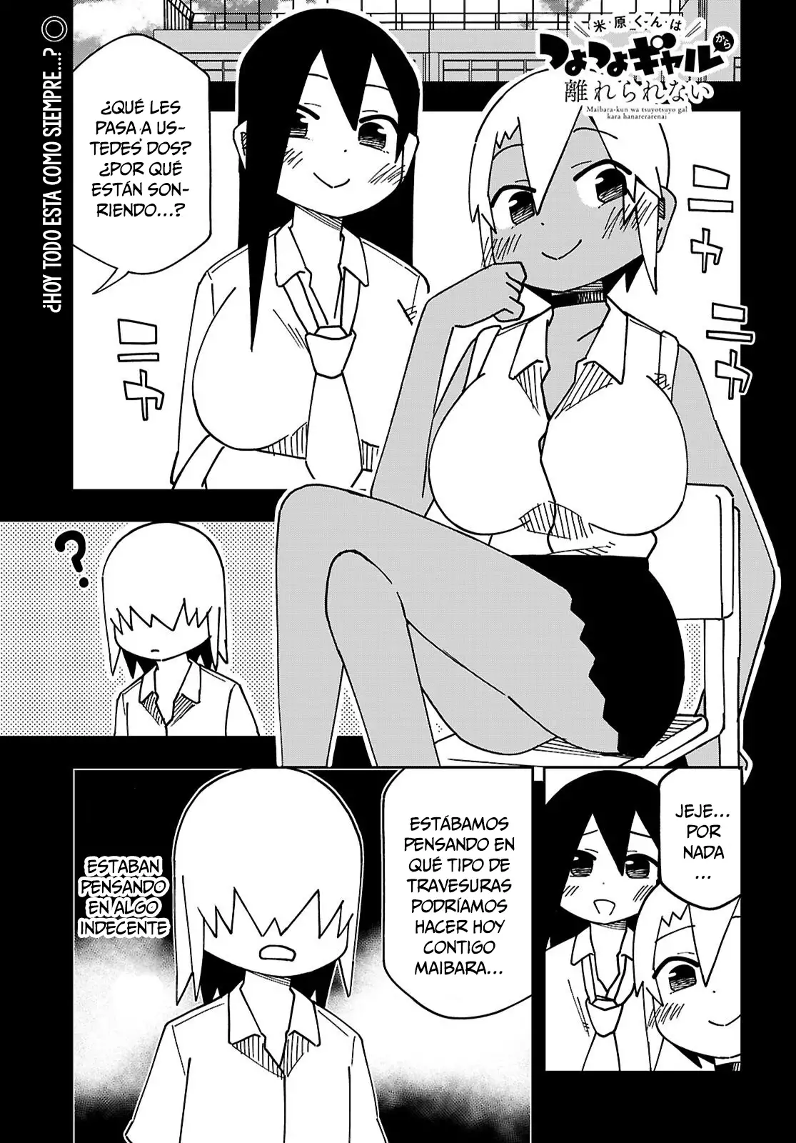Maibara-kun wa Tsuyotsuyo Gal Kara Hanarerarenai - Capítulo 29 - Página 2 - LectorTMOo