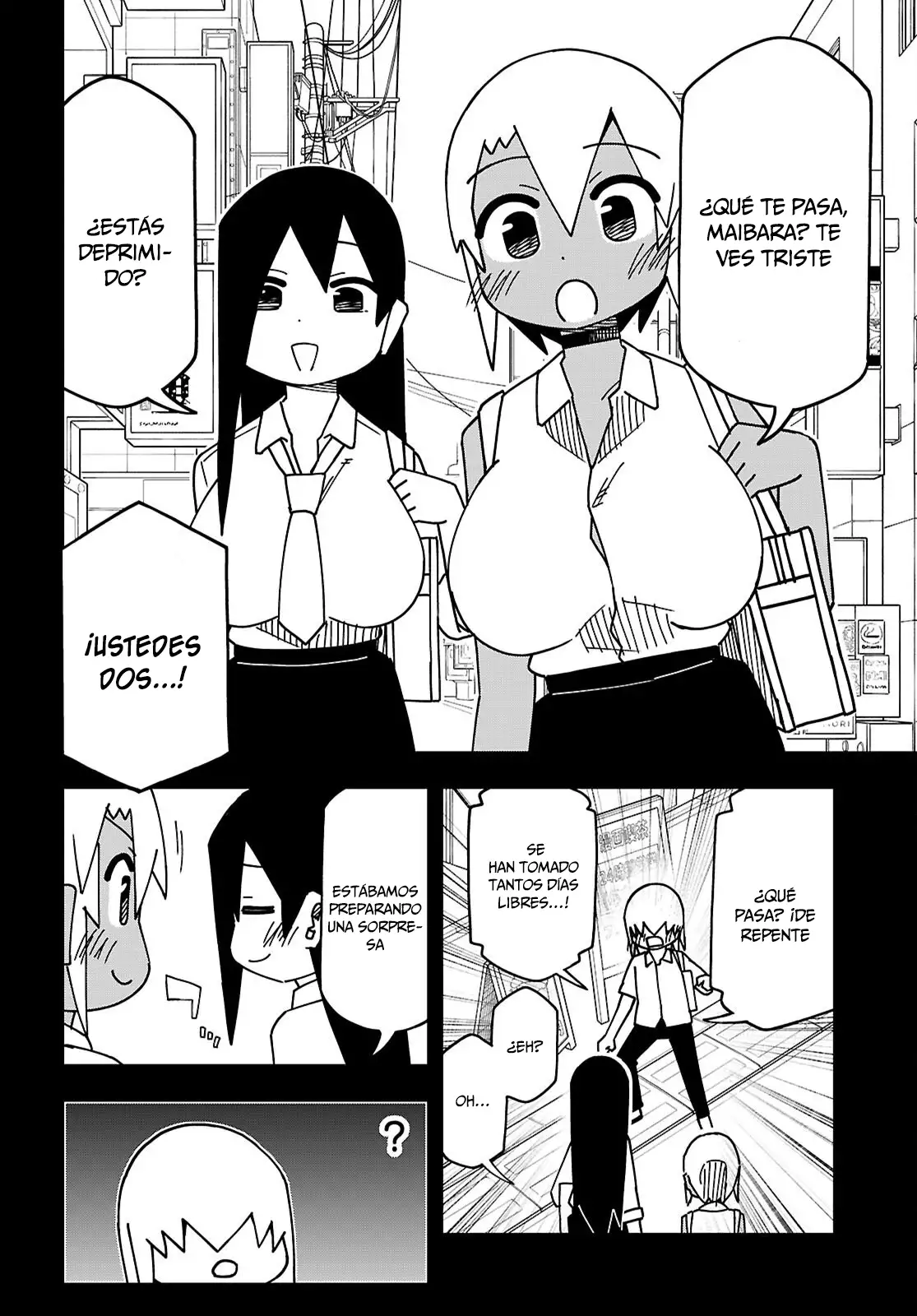 Maibara-kun wa Tsuyotsuyo Gal Kara Hanarerarenai - Capítulo 29 - Página 7 - LectorTMOo