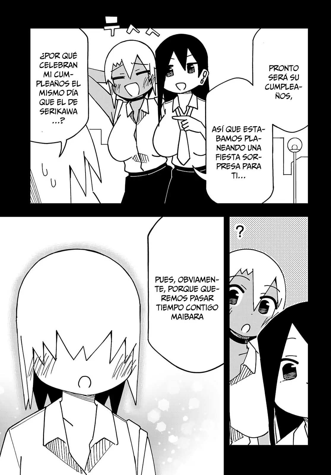 Maibara-kun wa Tsuyotsuyo Gal Kara Hanarerarenai - Capítulo 29 - Página 8 - LectorTMOo