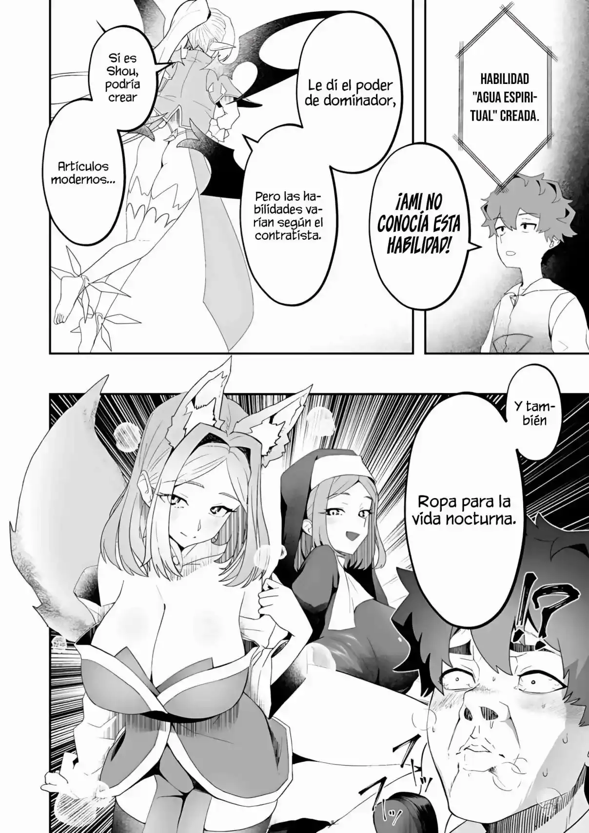 El Rey de la Cueva Demoniaca: Un Virgen con un Mes de Vida, Crea un Harem de Chicas Magicas - Capítulo 3.1 - Página 8 - LectorTMOo