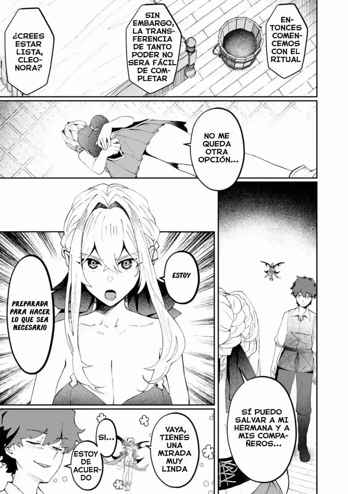 El Rey de la Cueva Demoniaca: Un Virgen con un Mes de Vida, Crea un Harem de Chicas Magicas - Capítulo 4 - Página 3 - LectorTMOo