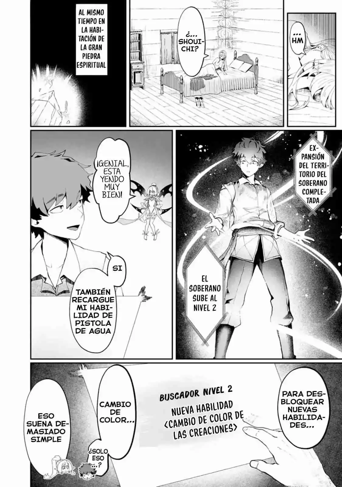 El Rey de la Cueva Demoniaca: Un Virgen con un Mes de Vida, Crea un Harem de Chicas Magicas - Capítulo 4 - Página 22 - LectorTMOo