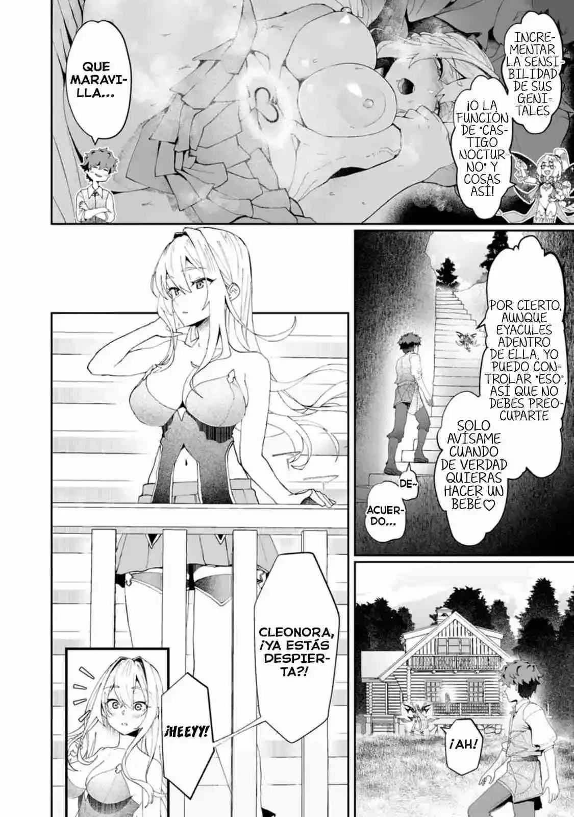El Rey de la Cueva Demoniaca: Un Virgen con un Mes de Vida, Crea un Harem de Chicas Magicas - Capítulo 4 - Página 24 - LectorTMOo