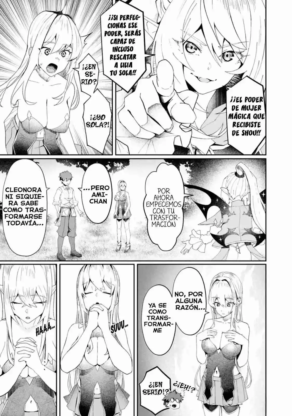 El Rey de la Cueva Demoniaca: Un Virgen con un Mes de Vida, Crea un Harem de Chicas Magicas - Capítulo 4 - Página 29 - LectorTMOo
