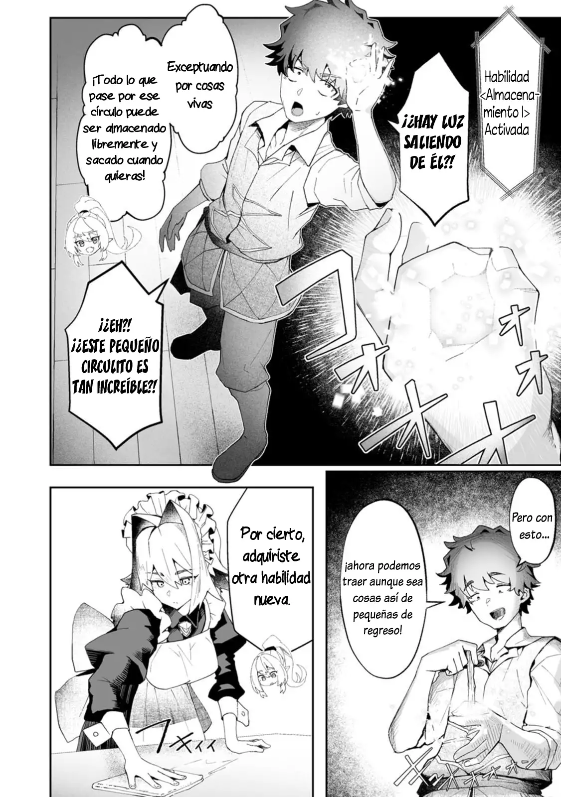 El Rey de la Cueva Demoniaca: Un Virgen con un Mes de Vida, Crea un Harem de Chicas Magicas - Capítulo 7 - Página 5 - LectorTMOo