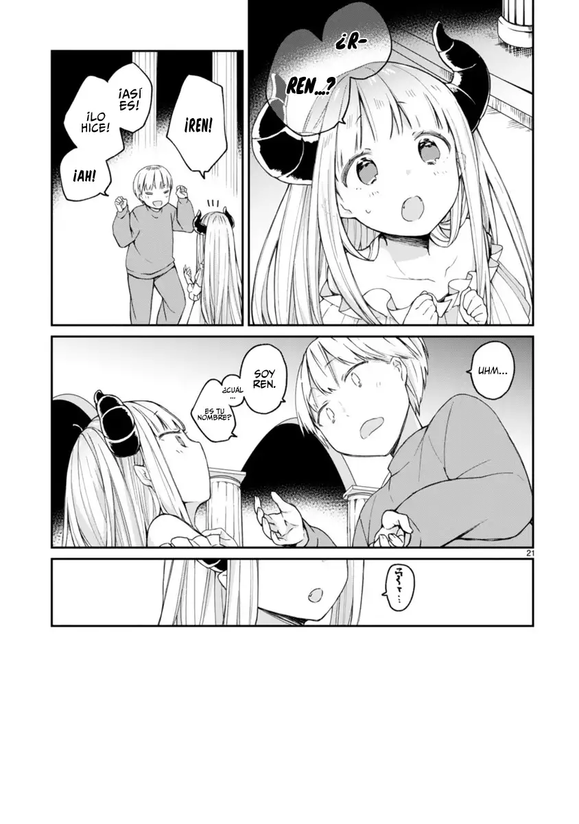 Maousama ni Shoukan Sareta kedo Kotoba ga Tsuujinai - Capítulo 1 - Página 23 - LectorTMOo