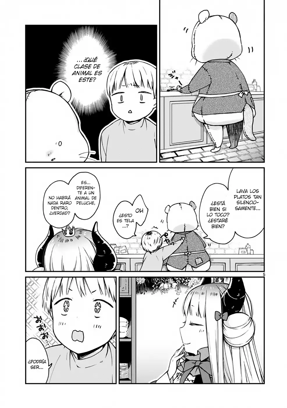 Maousama ni Shoukan Sareta kedo Kotoba ga Tsuujinai - Capítulo 2 - Página 8 - LectorTMOo