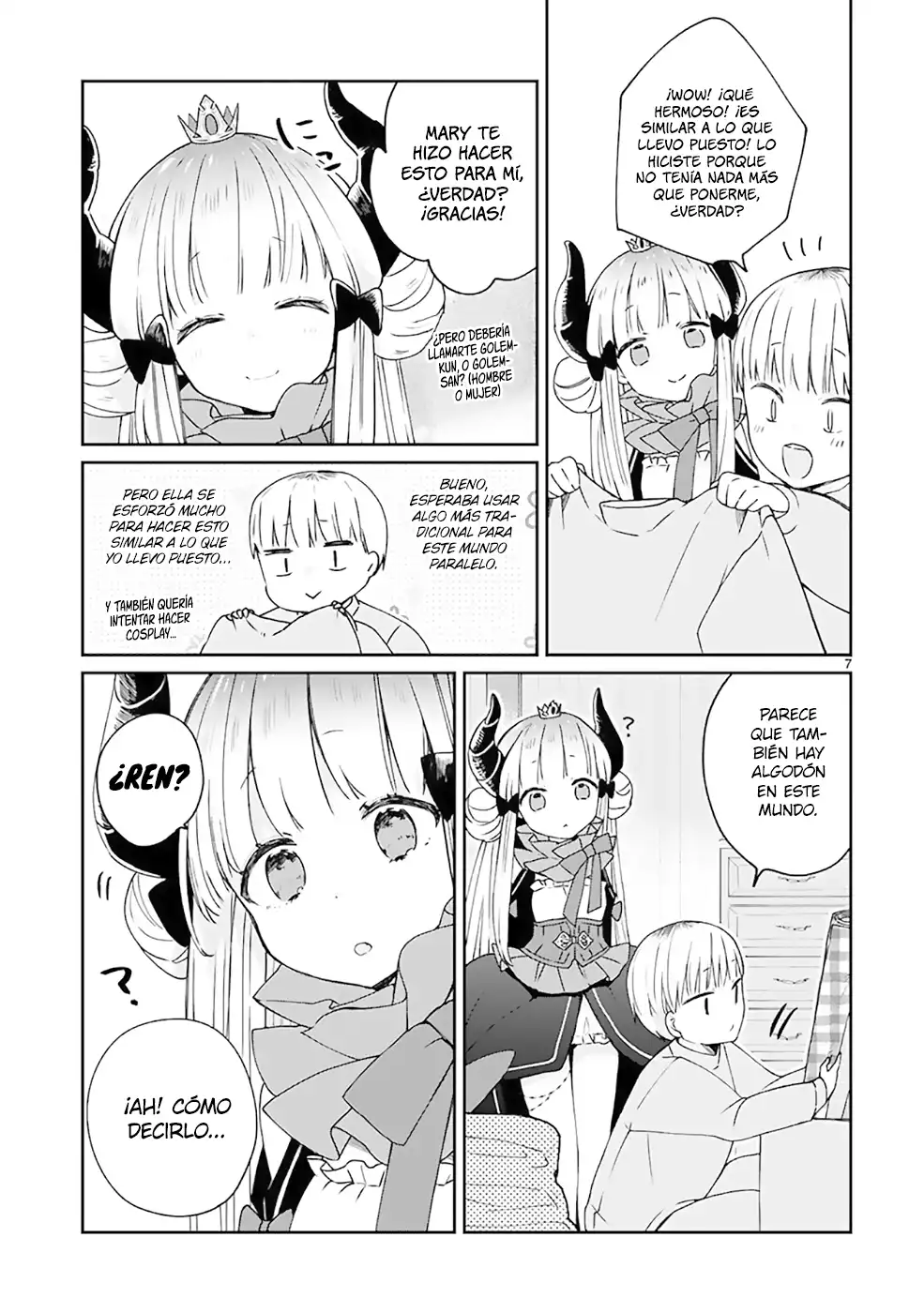 Maousama ni Shoukan Sareta kedo Kotoba ga Tsuujinai - Capítulo 5 - Página 10 - LectorTMOo