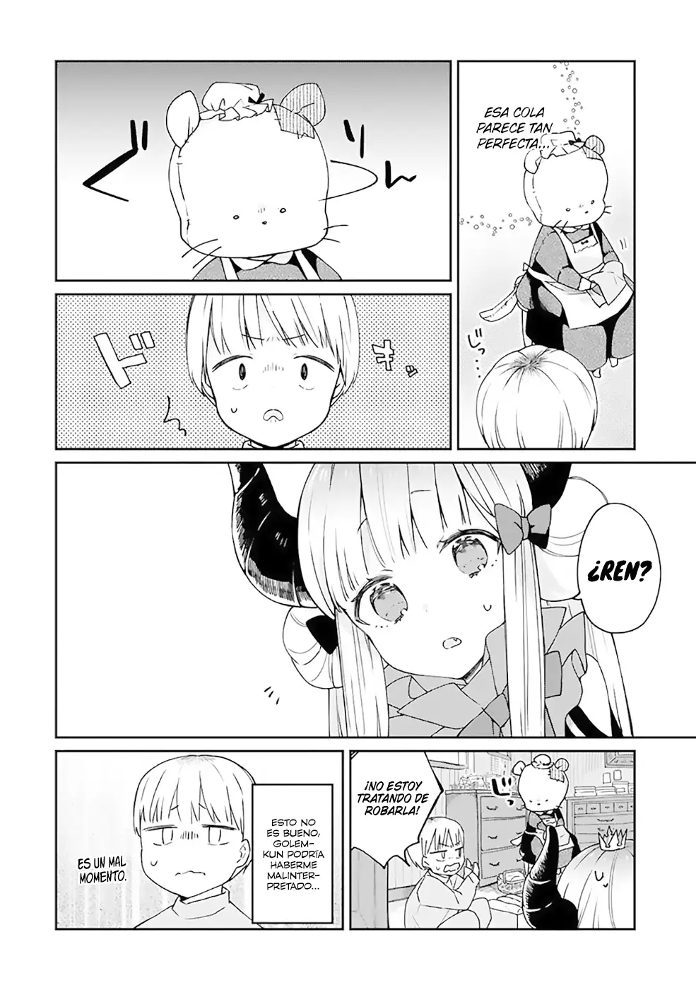 Maousama ni Shoukan Sareta kedo Kotoba ga Tsuujinai - Capítulo 5 - Página 13 - LectorTMOo