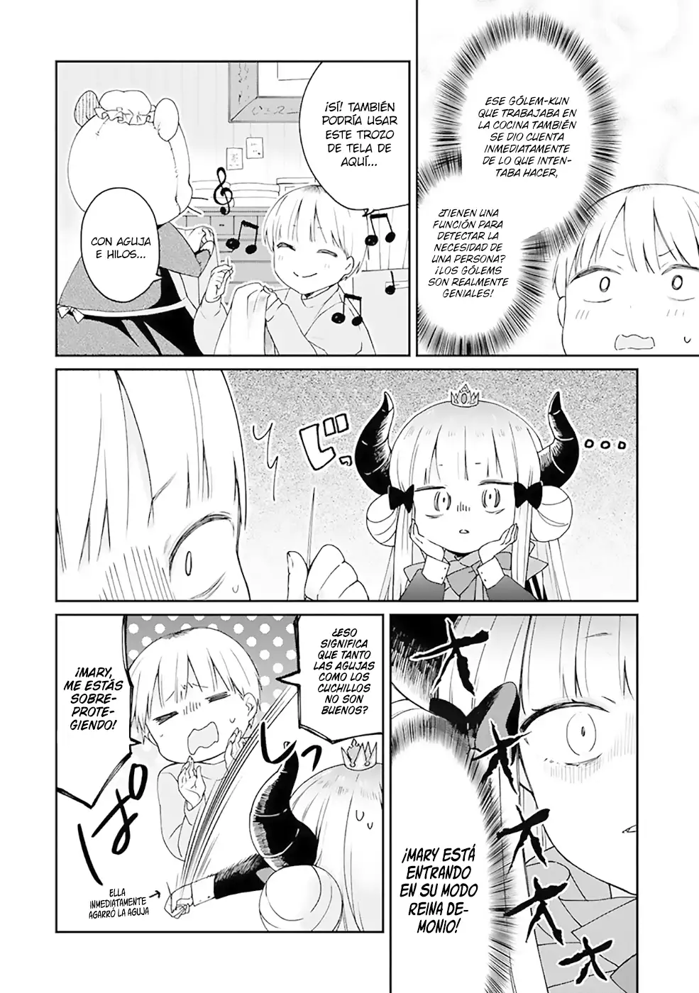 Maousama ni Shoukan Sareta kedo Kotoba ga Tsuujinai - Capítulo 5 - Página 15 - LectorTMOo