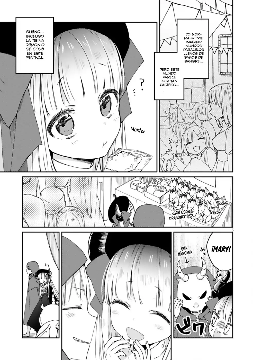 Maousama ni Shoukan Sareta kedo Kotoba ga Tsuujinai - Capítulo 6 - Página 8 - LectorTMOo