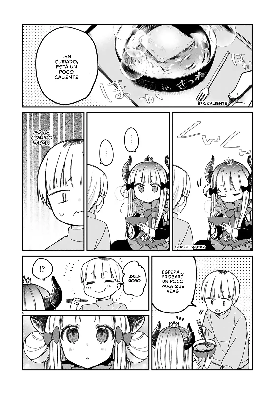 Maousama ni Shoukan Sareta kedo Kotoba ga Tsuujinai - Capítulo 8.5 - Página 4 - LectorTMOo