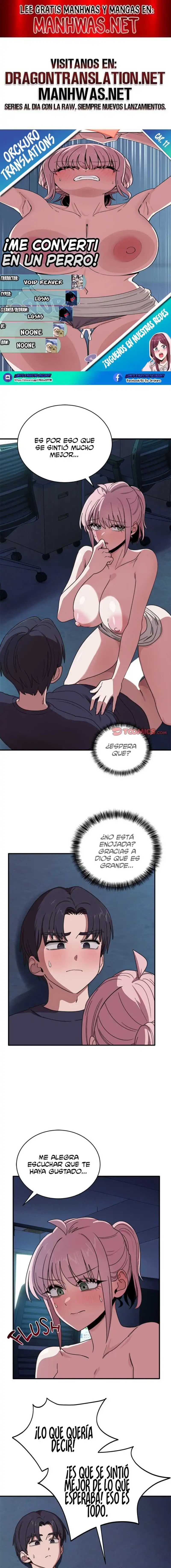 ¡Me convertí en un perro! capítulo 17 página 1