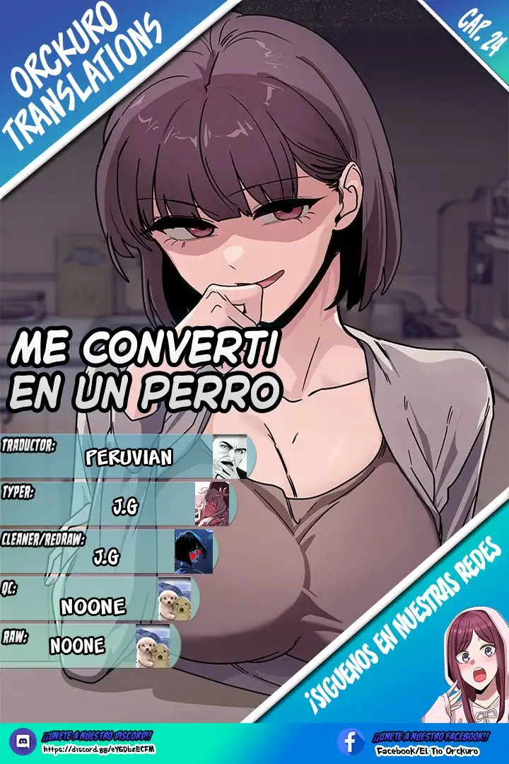 ¡Me convertí en un perro! capítulo 24 página 1