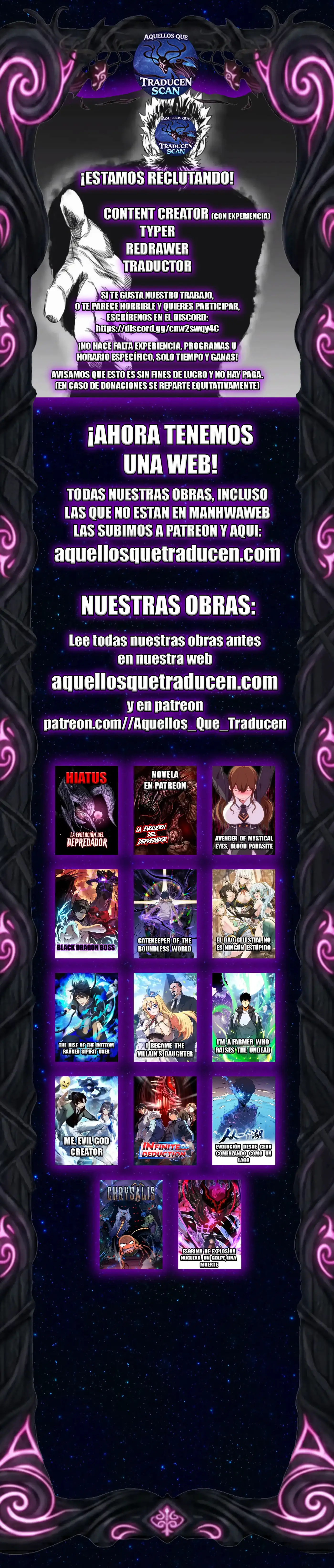 Yo, El Creador de Dioses Malignos capítulo 17 página 9