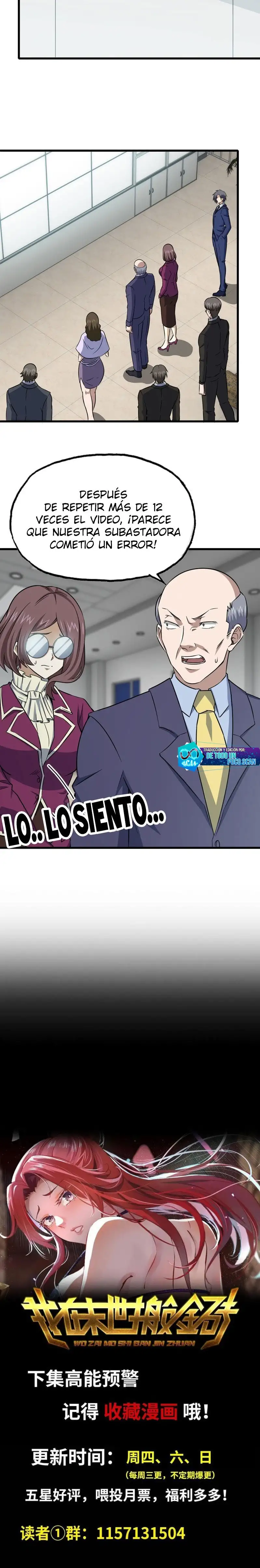 Me Llevo El Oro Del Mundo Post-apocaliptico - Capítulo 163 - Página 12 - LectorTMOo