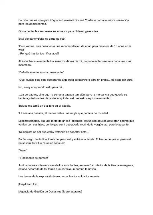 Me meti en una historia de fantasmas, pero aun asi tengo que trabajar (Novela) - Capítulo 1 - Página 5 - LectorTMOo