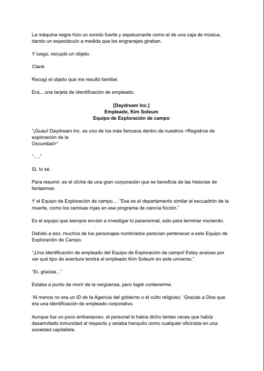 Me meti en una historia de fantasmas, pero aun asi tengo que trabajar (Novela) - Capítulo 1 - Página 9 - LectorTMOo