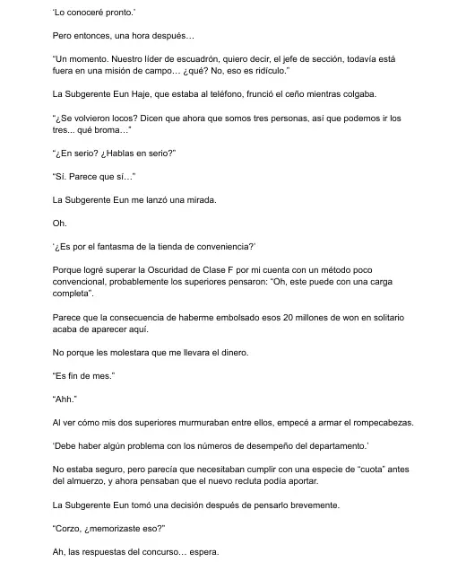 Me meti en una historia de fantasmas, pero aun asi tengo que trabajar (Novela) - Capítulo 10 - Página 8 - LectorTMOo