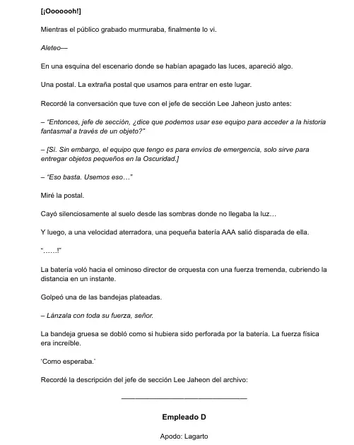 Me meti en una historia de fantasmas, pero aun asi tengo que trabajar (Novela) - Capítulo 13 - Página 9 - LectorTMOo
