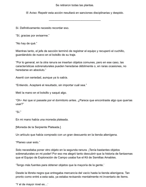Me meti en una historia de fantasmas, pero aun asi tengo que trabajar (Novela) - Capítulo 15 - Página 8 - LectorTMOo