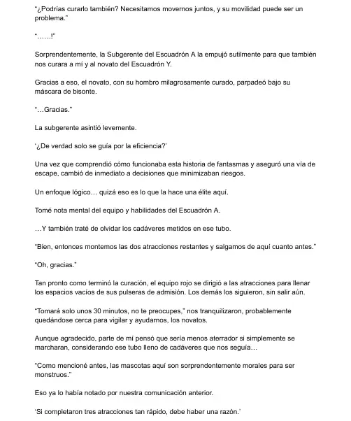 Me meti en una historia de fantasmas, pero aun asi tengo que trabajar (Novela) - Capítulo 23 - Página 6 - LectorTMOo