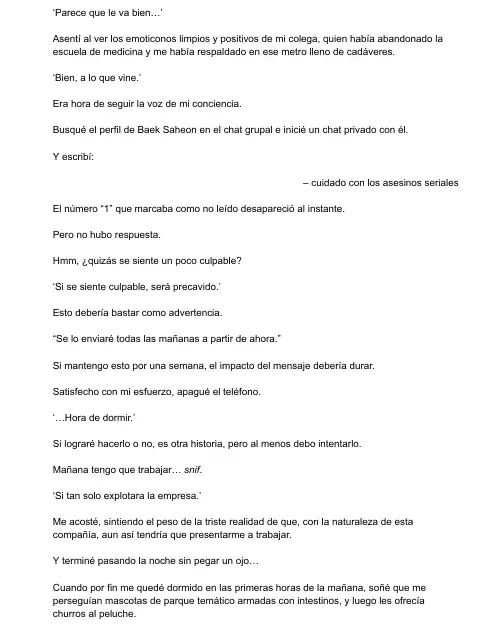Me meti en una historia de fantasmas, pero aun asi tengo que trabajar (Novela) - Capítulo 27 - Página 6 - LectorTMOo