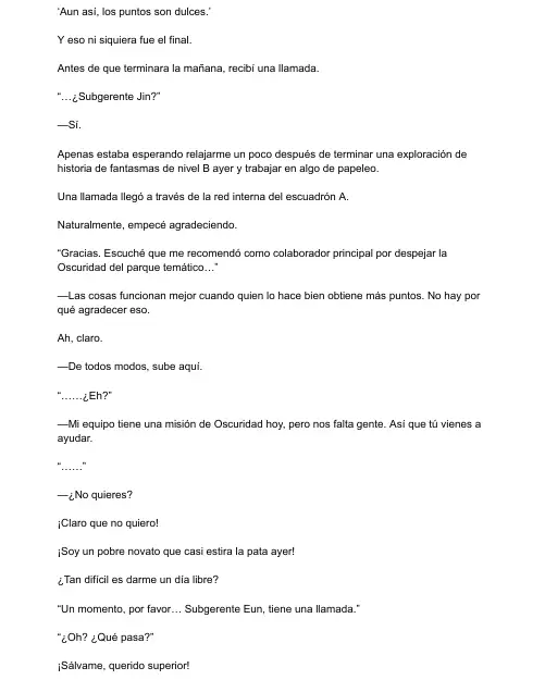 Me meti en una historia de fantasmas, pero aun asi tengo que trabajar (Novela) - Capítulo 27 - Página 8 - LectorTMOo