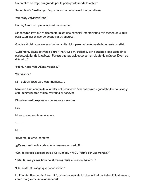 Me meti en una historia de fantasmas, pero aun asi tengo que trabajar (Novela) - Capítulo 28 - Página 5 - LectorTMOo