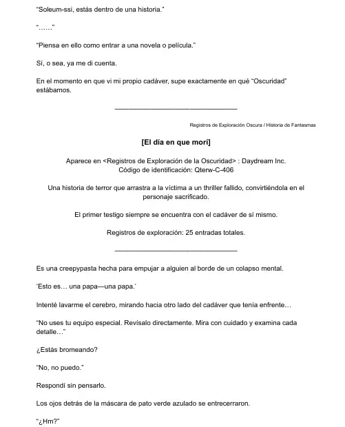 Me meti en una historia de fantasmas, pero aun asi tengo que trabajar (Novela) - Capítulo 28 - Página 6 - LectorTMOo