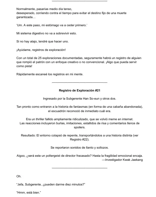 Me meti en una historia de fantasmas, pero aun asi tengo que trabajar (Novela) - Capítulo 28 - Página 8 - LectorTMOo