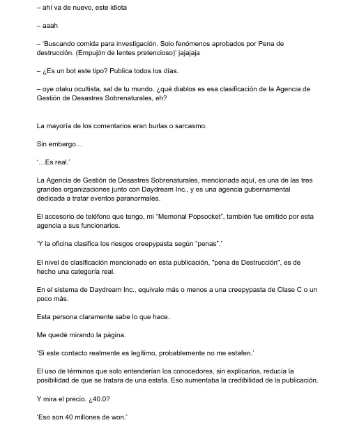 Me meti en una historia de fantasmas, pero aun asi tengo que trabajar (Novela) - Capítulo 30 - Página 9 - LectorTMOo
