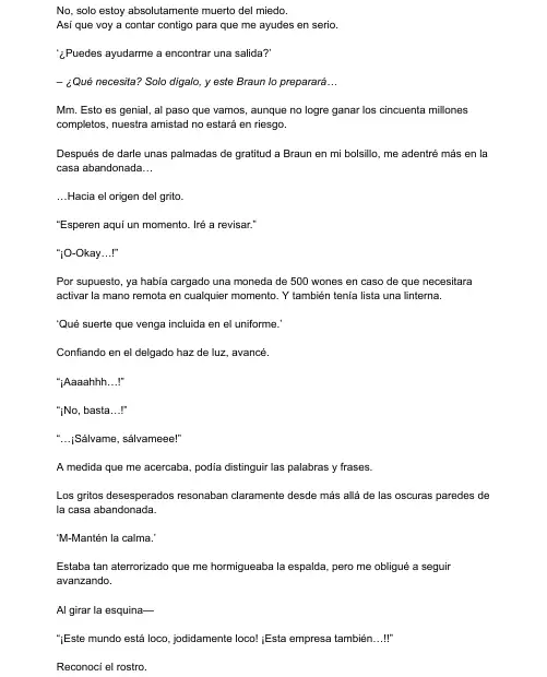 Me meti en una historia de fantasmas, pero aun asi tengo que trabajar (Novela) - Capítulo 33 - Página 6 - LectorTMOo