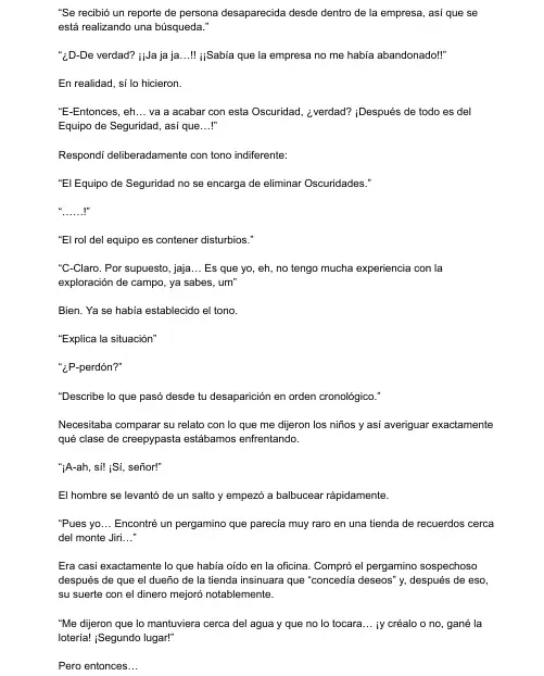 Me meti en una historia de fantasmas, pero aun asi tengo que trabajar (Novela) - Capítulo 33 - Página 8 - LectorTMOo