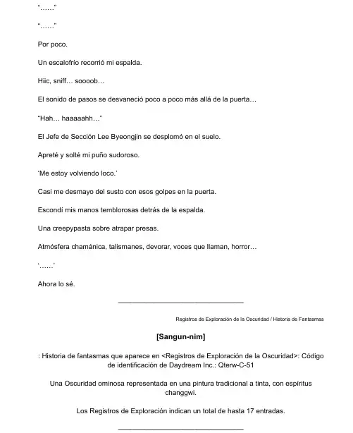 Me meti en una historia de fantasmas, pero aun asi tengo que trabajar (Novela) - Capítulo 33 - Página 13 - LectorTMOo
