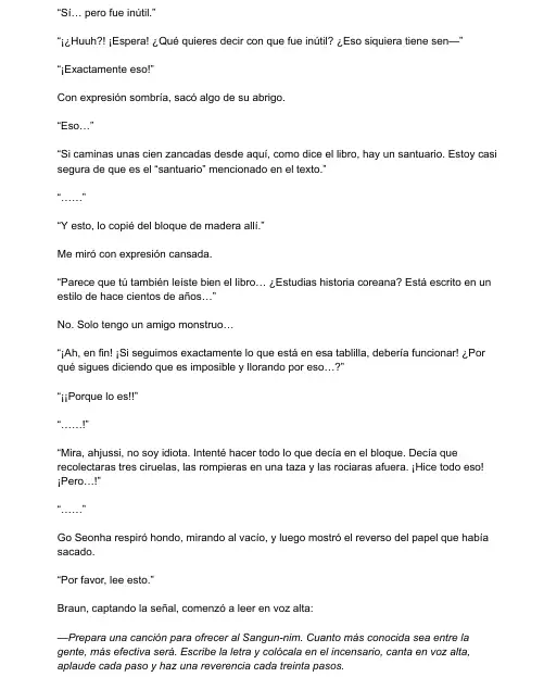 Me meti en una historia de fantasmas, pero aun asi tengo que trabajar (Novela) - Capítulo 35 - Página 5 - LectorTMOo