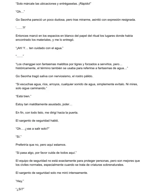 Me meti en una historia de fantasmas, pero aun asi tengo que trabajar (Novela) - Capítulo 35 - Página 10 - LectorTMOo