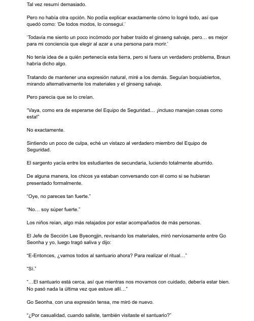 Me meti en una historia de fantasmas, pero aun asi tengo que trabajar (Novela) - Capítulo 36 - Página 5 - LectorTMOo