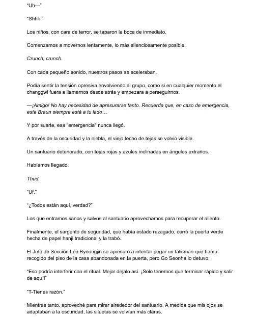 Me meti en una historia de fantasmas, pero aun asi tengo que trabajar (Novela) - Capítulo 36 - Página 7 - LectorTMOo