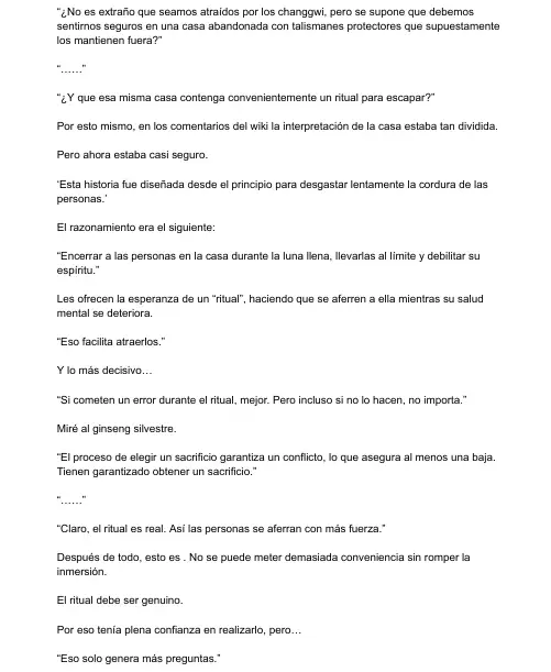 Me meti en una historia de fantasmas, pero aun asi tengo que trabajar (Novela) - Capítulo 37 - Página 6 - LectorTMOo