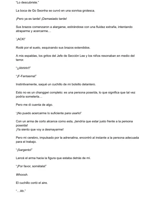 Me meti en una historia de fantasmas, pero aun asi tengo que trabajar (Novela) - Capítulo 37 - Página 8 - LectorTMOo