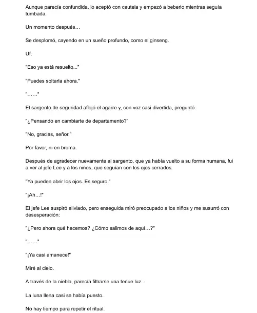 Me meti en una historia de fantasmas, pero aun asi tengo que trabajar (Novela) - Capítulo 37 - Página 15 - LectorTMOo