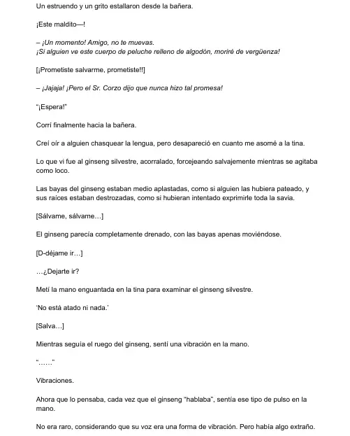 Me meti en una historia de fantasmas, pero aun asi tengo que trabajar (Novela) - Capítulo 39 - Página 8 - LectorTMOo